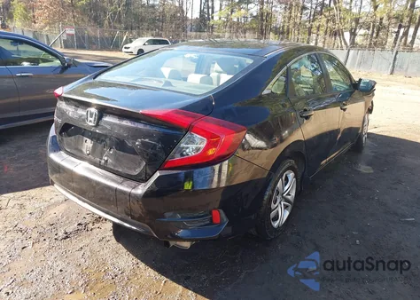 2017 Honda Civic Lx из США, поврежденный, VIN 19XFC2F54HE042853